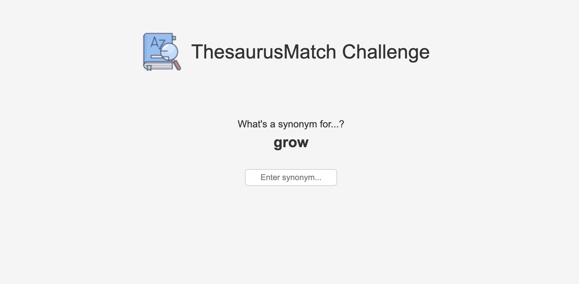 Thesaurus Match